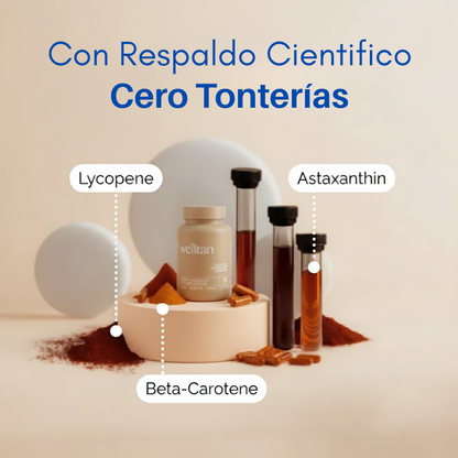 Welltan - Suplemento de Caroteno 60 Cápsulas